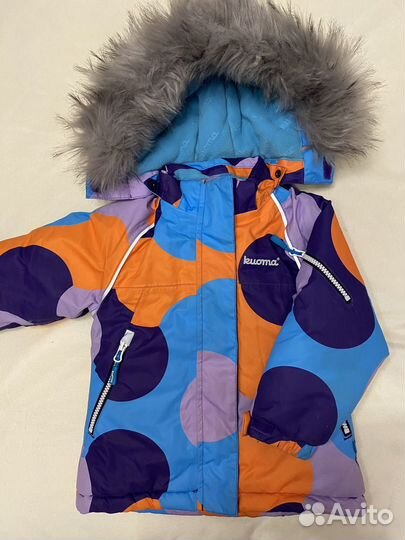 Зимняя куртка kuoma размер 92-98