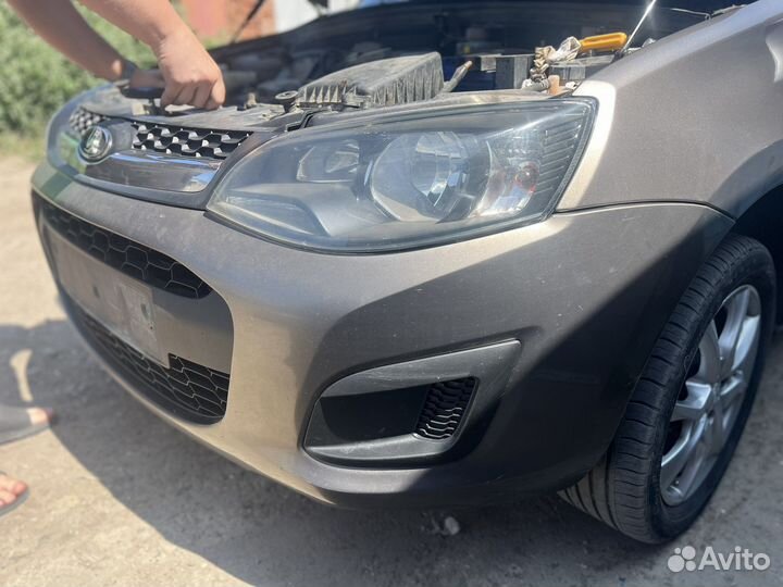 Бампер передний Калина 2 кориандр