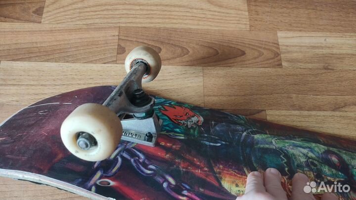 Скейтборд zero spitfire thunder track bones