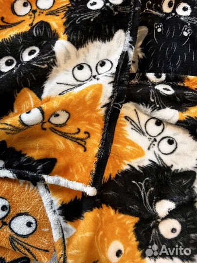 Плед с котами