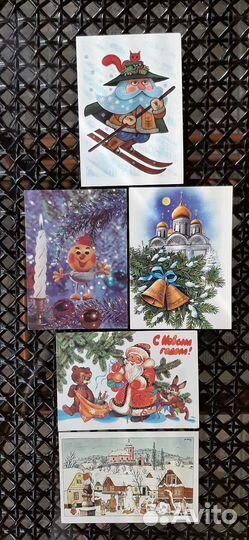 Открытки СССР В.Зарубин Е.Куртенко И. Дергилева