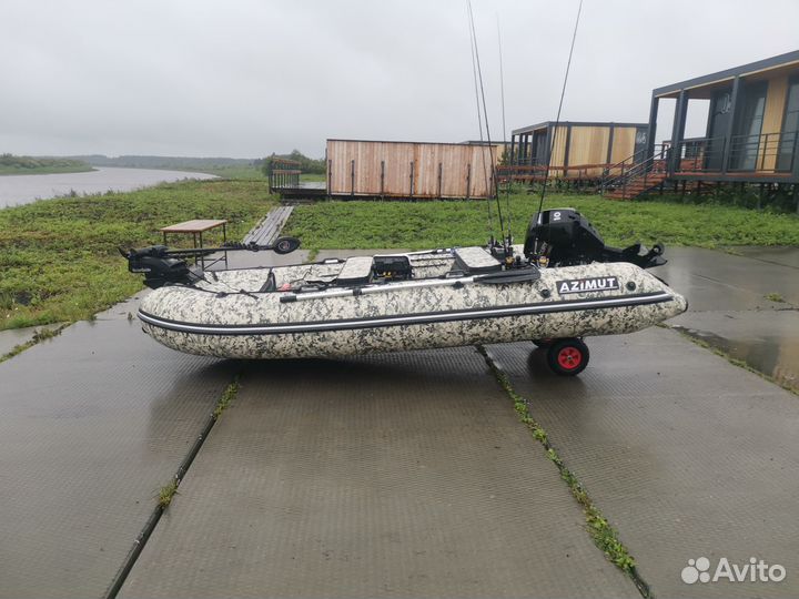 Azimut Everest 405+Mercury F20еefi(ген+эл.запуск)