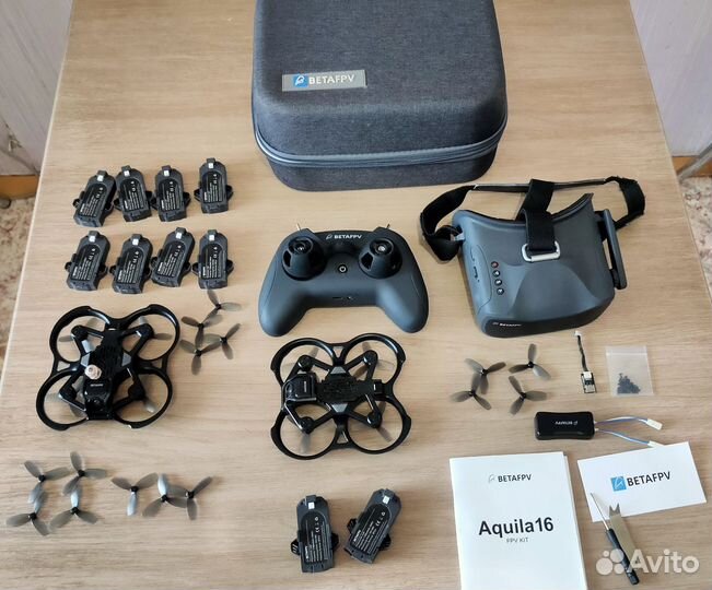 Fpv дрон (комплект Aquila16+ дрон и допы)