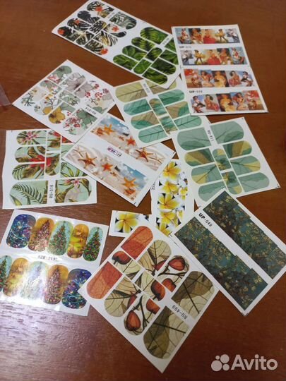 Наклейки на ногти