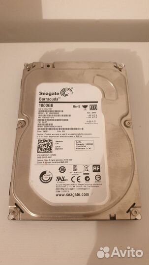 Жесткий диск seagate 1tb