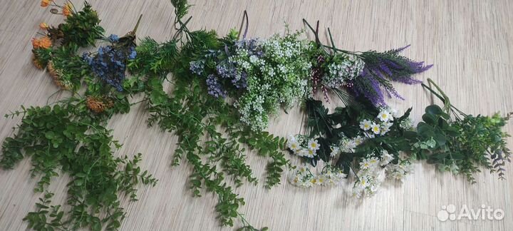 Искусственные цветы для декора