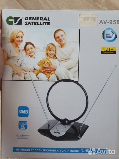 Антенна для тв с усилителем