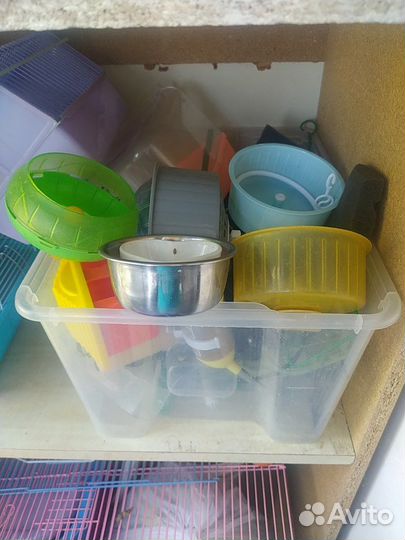 Отдам колёса для хомячков