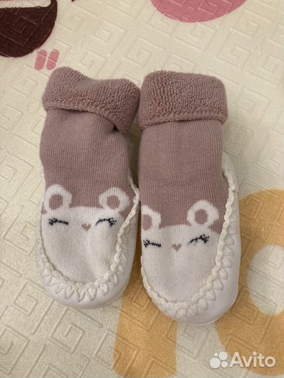 Пинетки носки для девочки