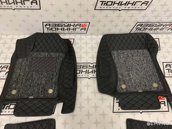 Ковры в салон 3D Toyota LC Prado 150 W2171