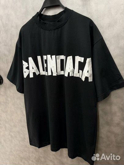 Balenciaga футболка скотч (new 2024)