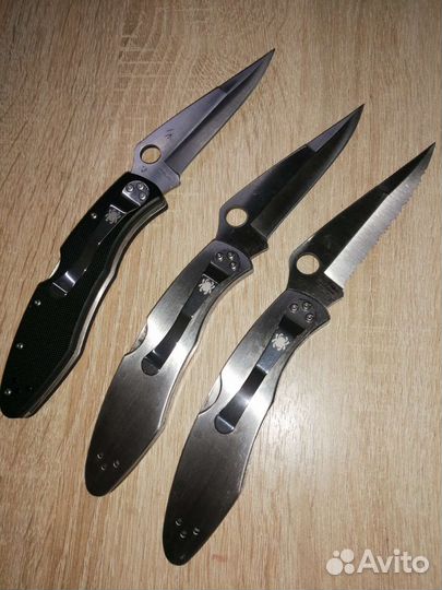 Нож складной spyderco Police