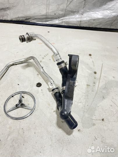 Патрубок охлаждения турбины Мерседес 166 x166 M278