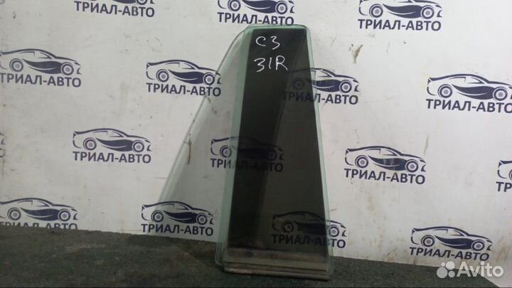 Стекло двери форточка заднее правое Opel Zafira B