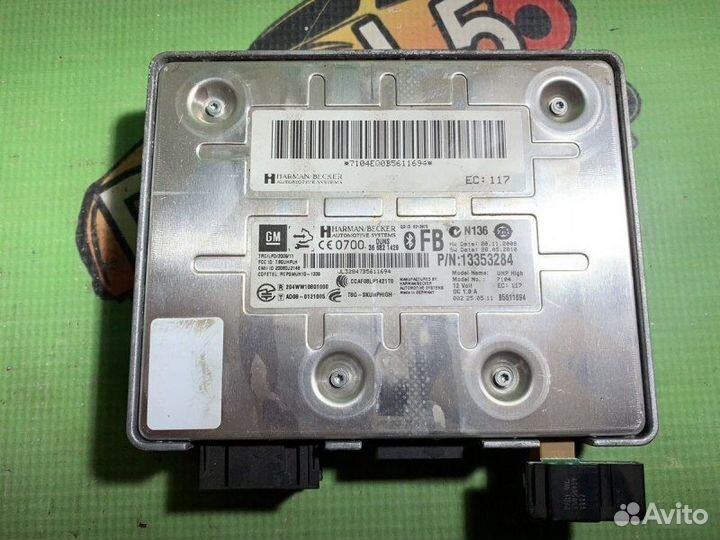 Переходник магнитолы Opel Astra J10