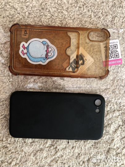 Чехлы на телефон iPhone X ; 7;