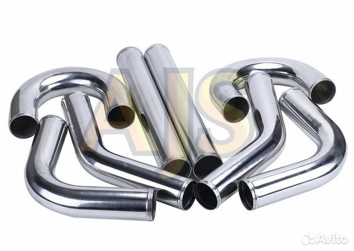 Труба алюминиевая 300мм 51мм (90 градусов)