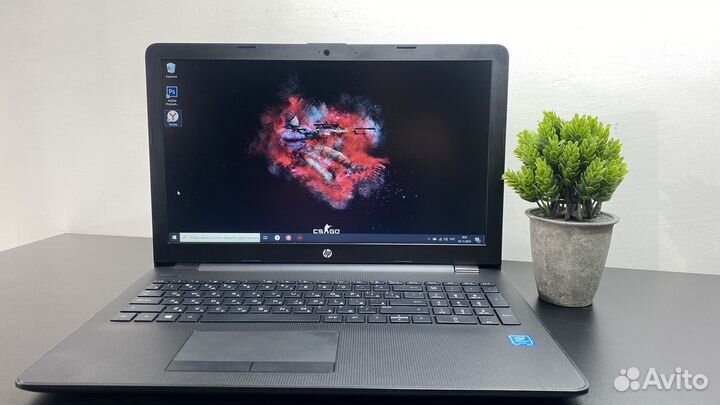 Мощный ноутбук HP Intel/4ядра/4gb/SSD
