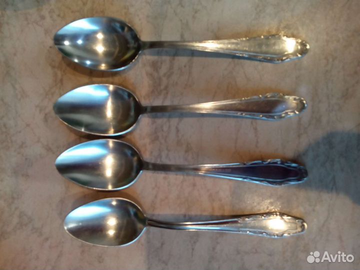 Мельхиоровые ложки СССР, ножи, вилки