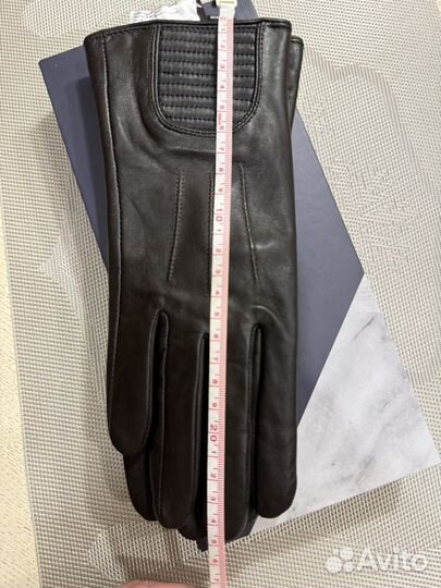 Перчатки женские кожаные 7.5 новые