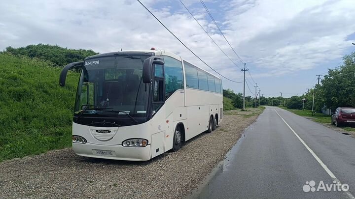 Пассажирские перевозки автобусом scania заказ