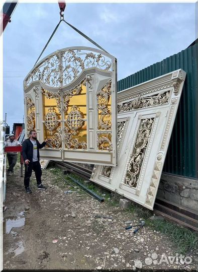 Кованые ворота