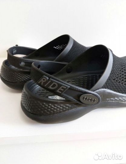 Crocs сабо шлепанцы кроксы чёрные 39 41 42