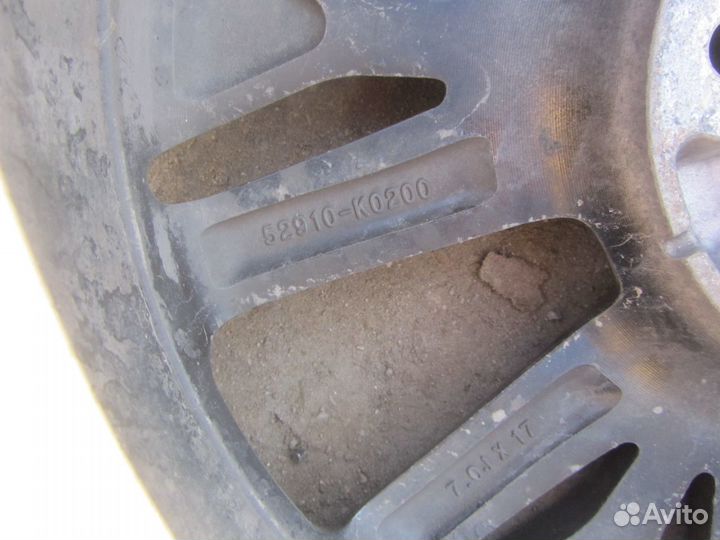 Диск литой R17 kia soul 2021