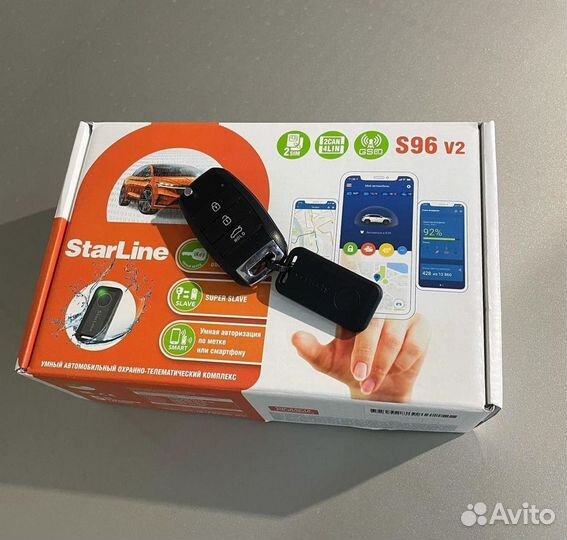 Cигнализация с Starline автозапуском