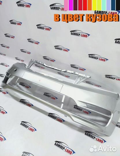 Бампер передний Киа Рио 3 2016 новый любой цвет