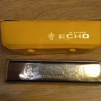 Немецкая губная гармошка M Hohner c tremolo 8