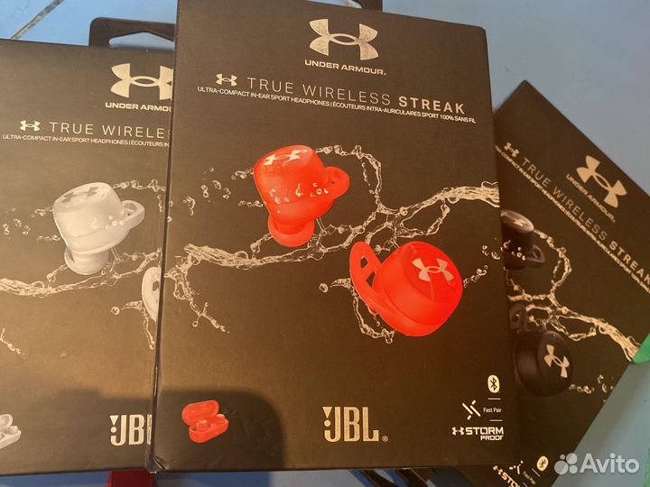 Беспроводные наушники jbl under armour streak
