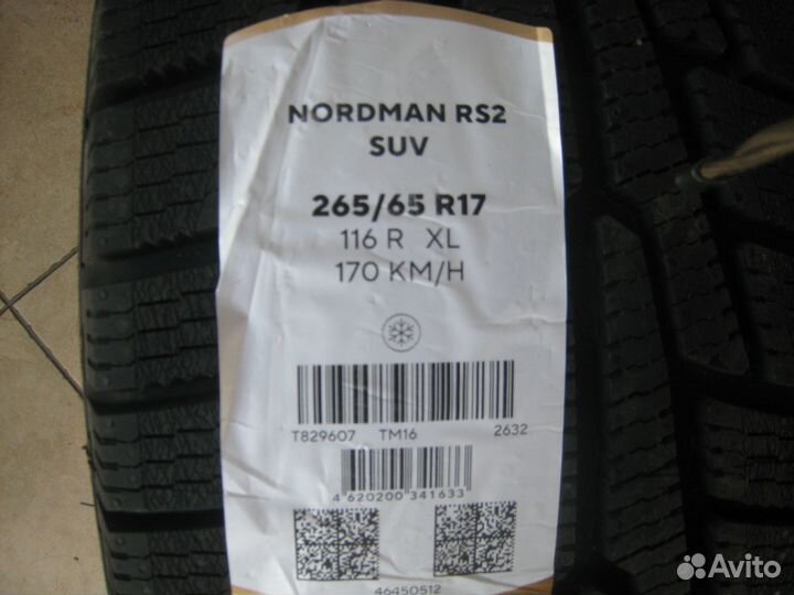Nokian Tyres Nordman RS2 SUV 265/65 R17 116R