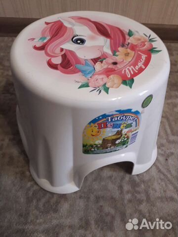 Детская табуреточка и горшок
