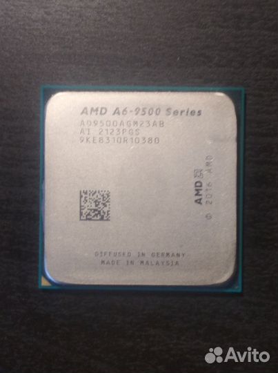 Процессор AMD AM4 A6-9500