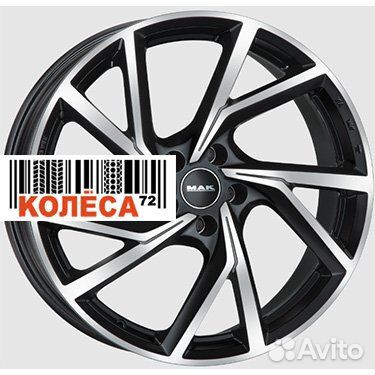 MAK Kassel 7.0x17 5x114,3 ET35 Dia76 Black Mirror