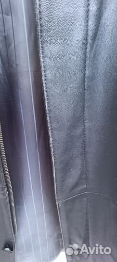 Кожаный френч мужской