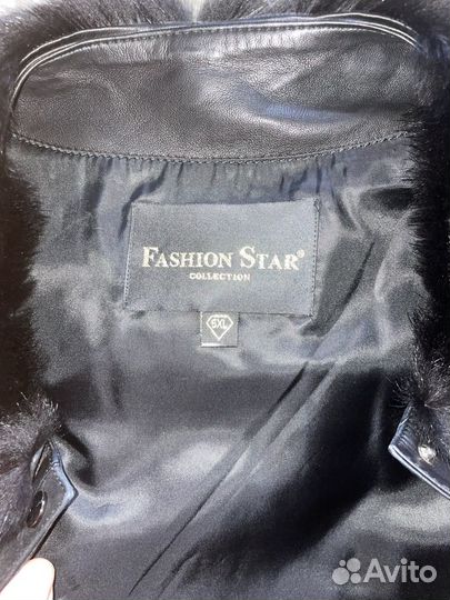 Куртка кожаная женская