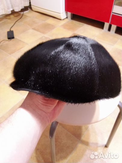 Меховая мужская кепка