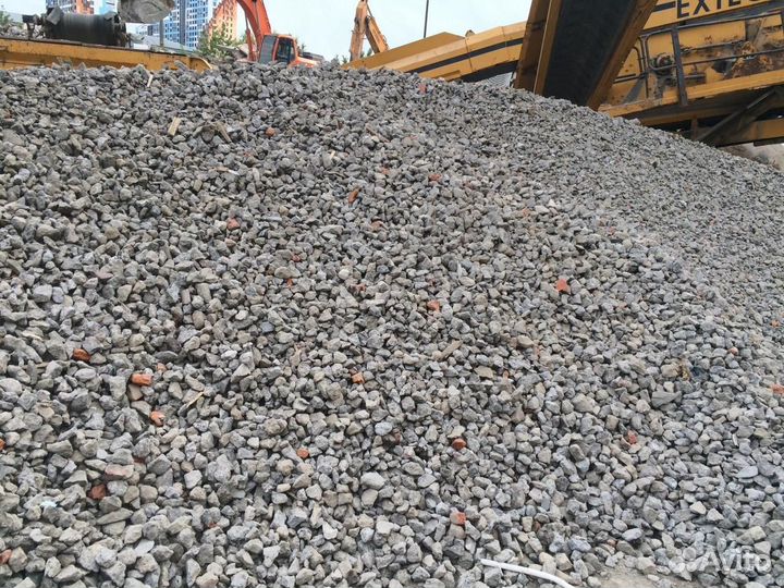 Дробленый бой бетона
