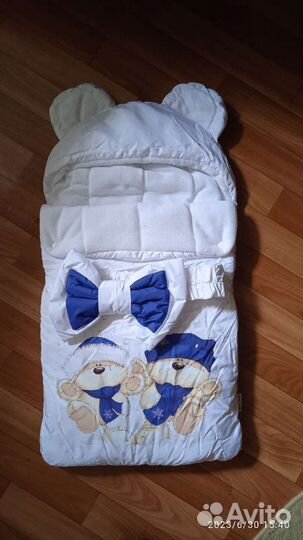 Конверт на выписку для мальчика