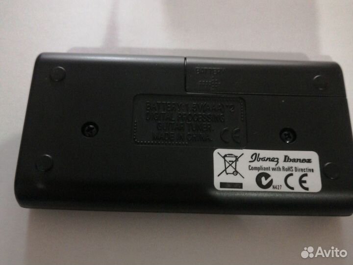 Электронный тюнер для гитары