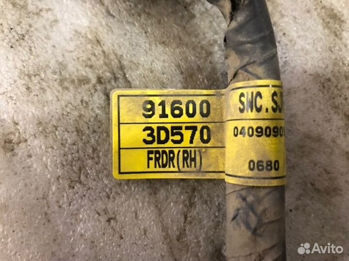 Проводка двери передняя правая Hyundai Sonata 4