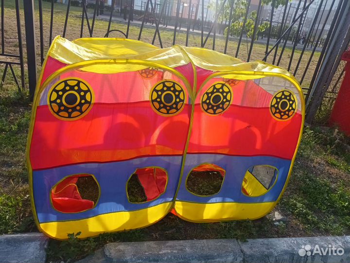 Игровой тоннель-палатка-машина