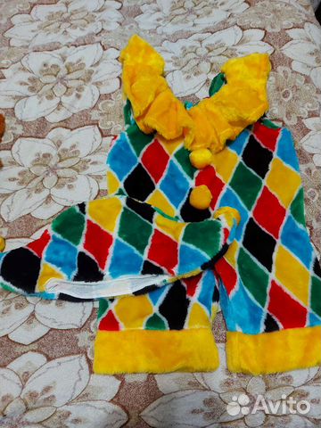 Новогодний костюм скомороха,клоун