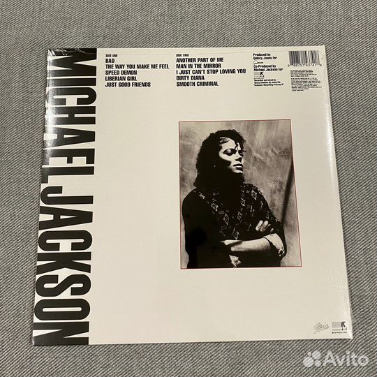 Винил Michael Jackson - BAD LP