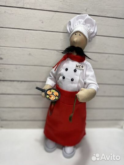 Кукла тильда повар