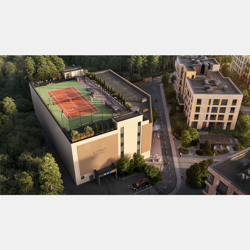1-к. квартира, 36,8 м², 1/4 эт.