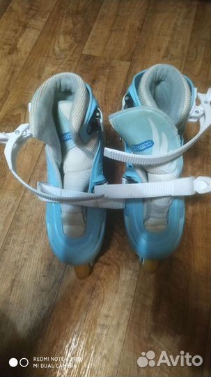 Роликовые коньки детские раздвижные