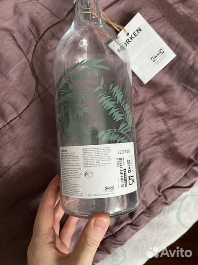 Бутылка с пробкой IKEA